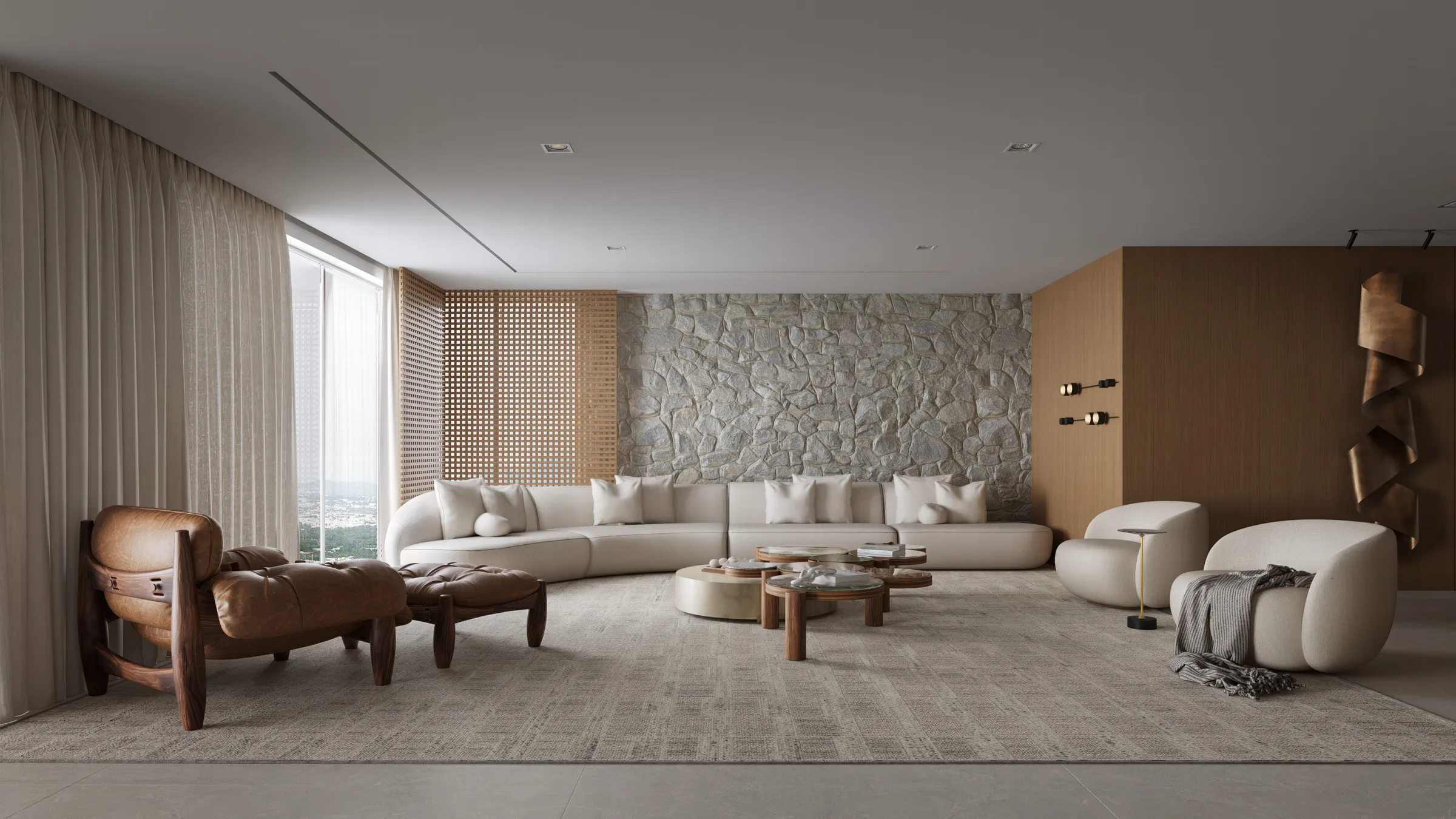 San Gimignano — Living com vista panorâmica em Curitiba