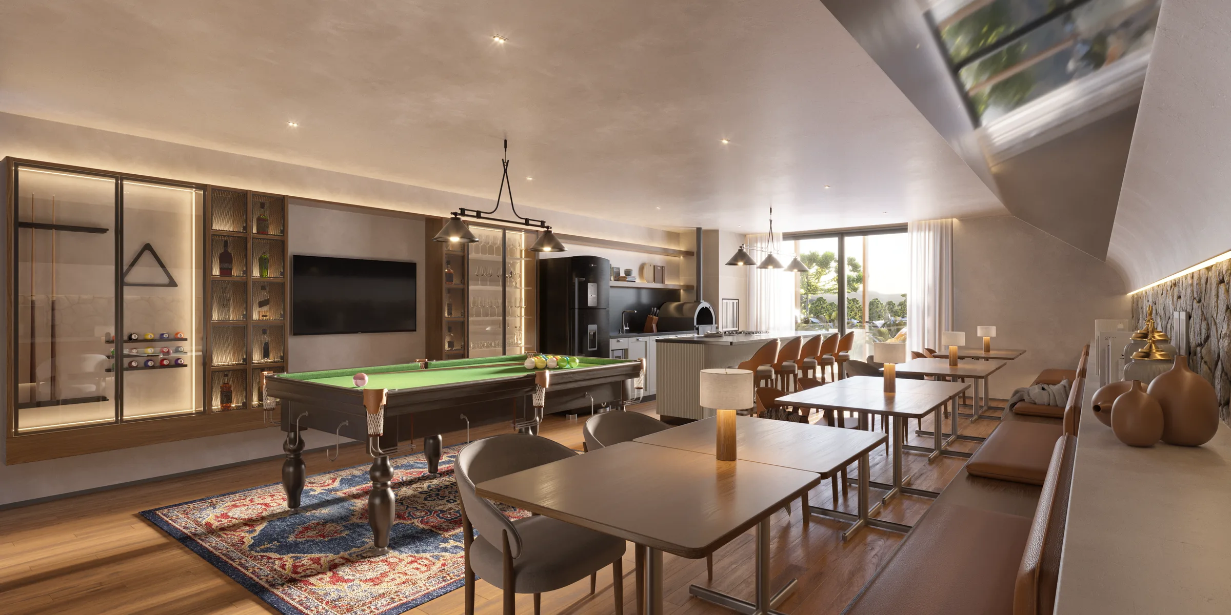 Terrano — Salão de festas